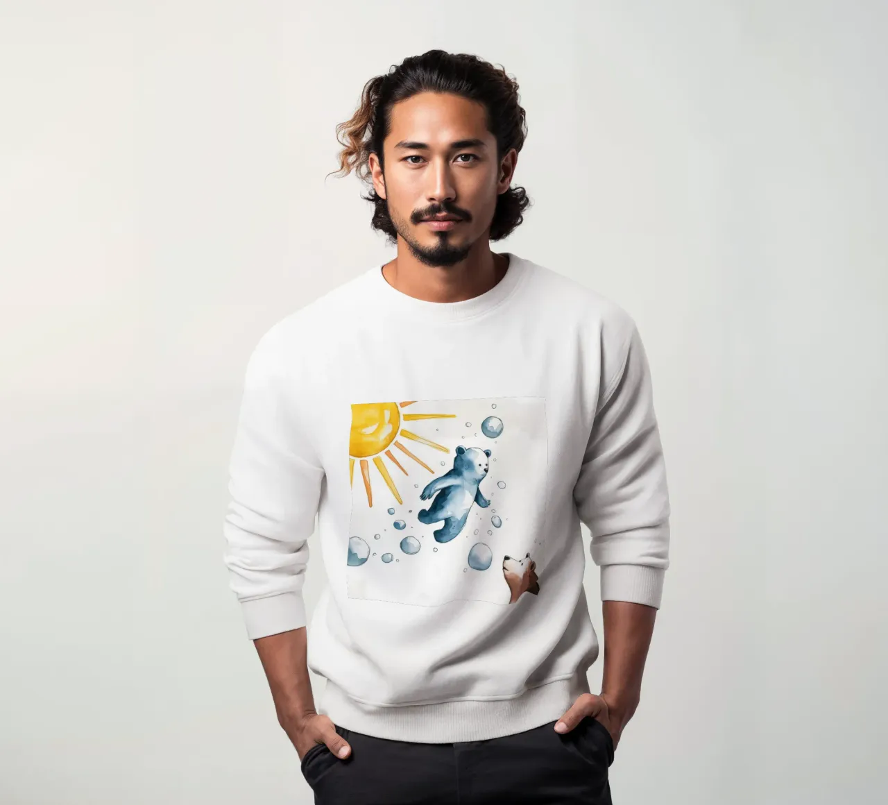 Euphoric Polar Dive sweatshirt by Timeless Huse
