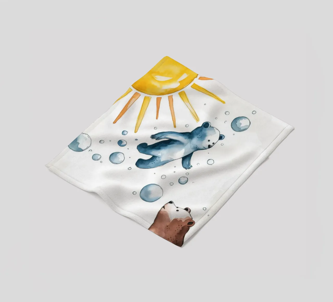 Immersione polare euforica coperta in pile da Timeless Huse
