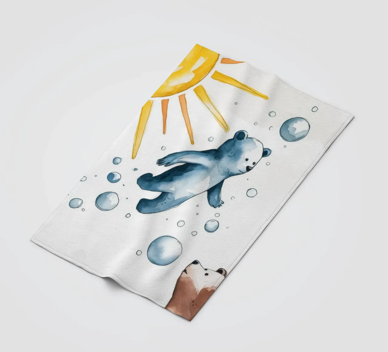 Immersione polare euforica coperta in pile da Timeless Huse