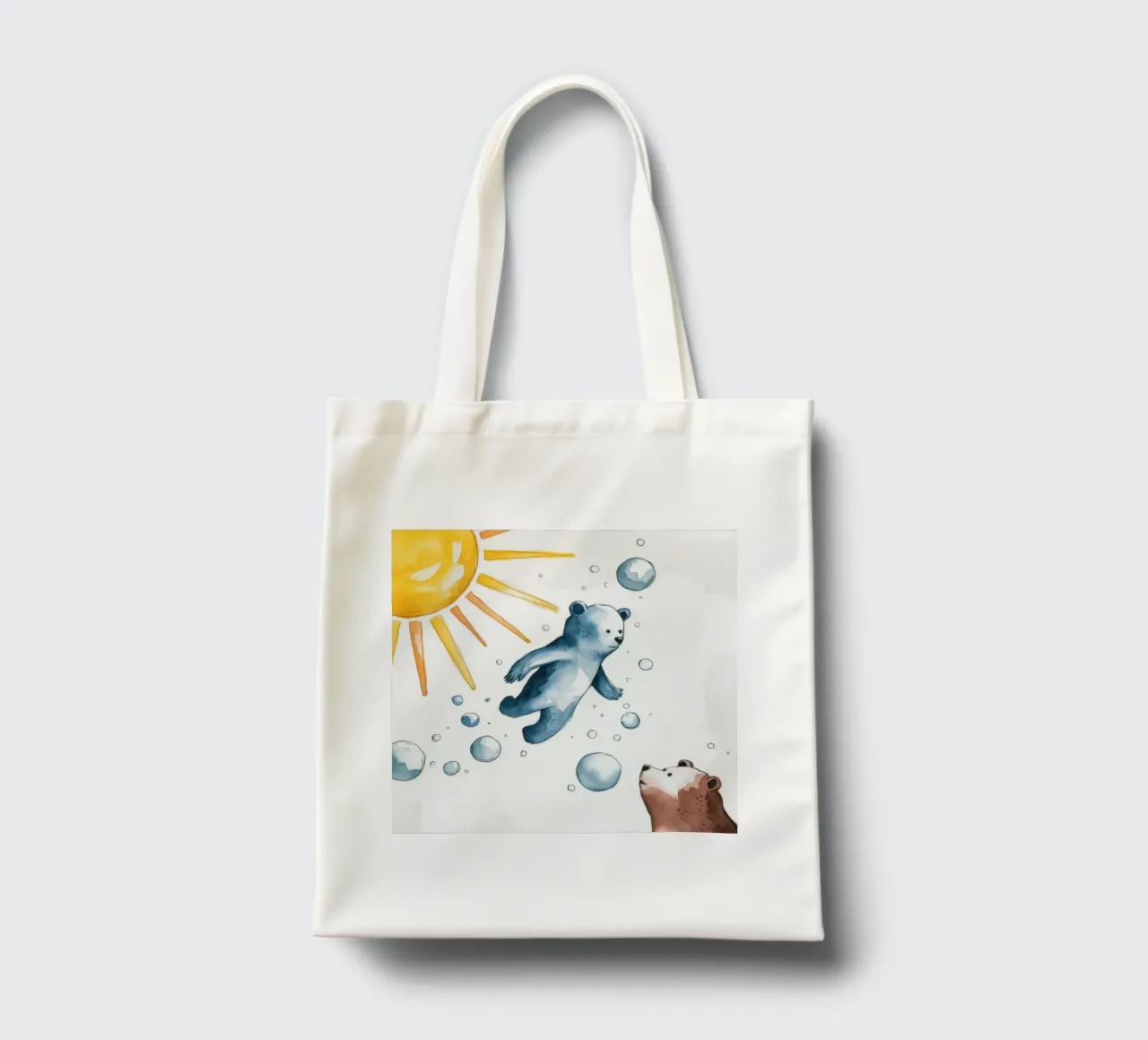 Immersione polare euforica borsa in juta da Timeless Huse
