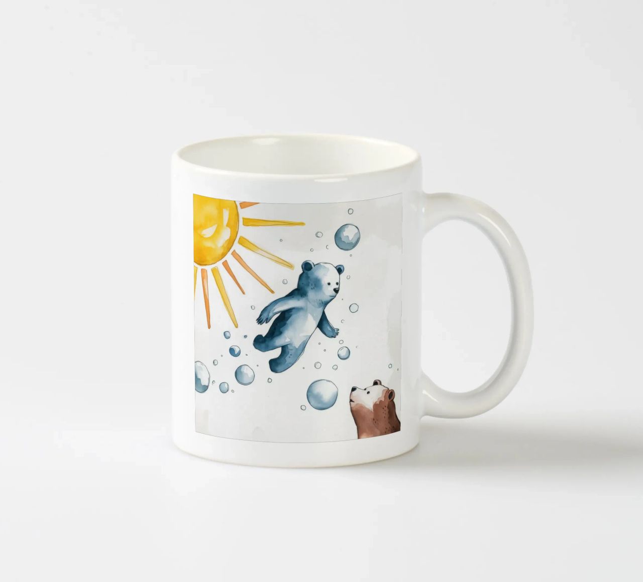 Immersione polare euforica tazza in ceramica da Timeless Huse