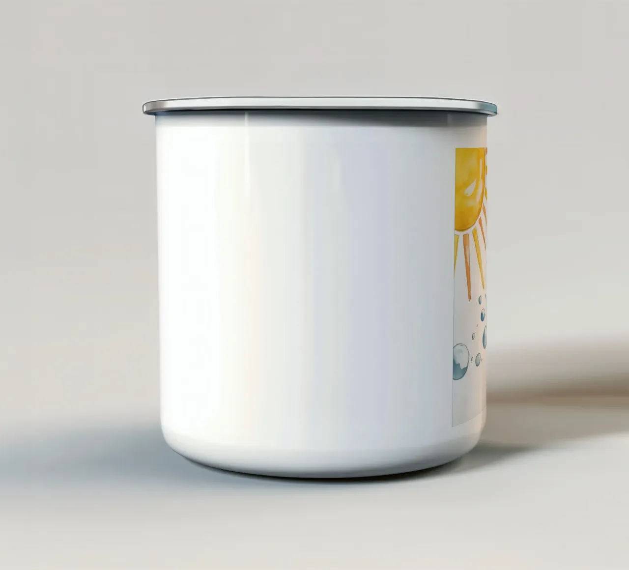 Euphoric Polar Dive enamel mug by Timeless Huse