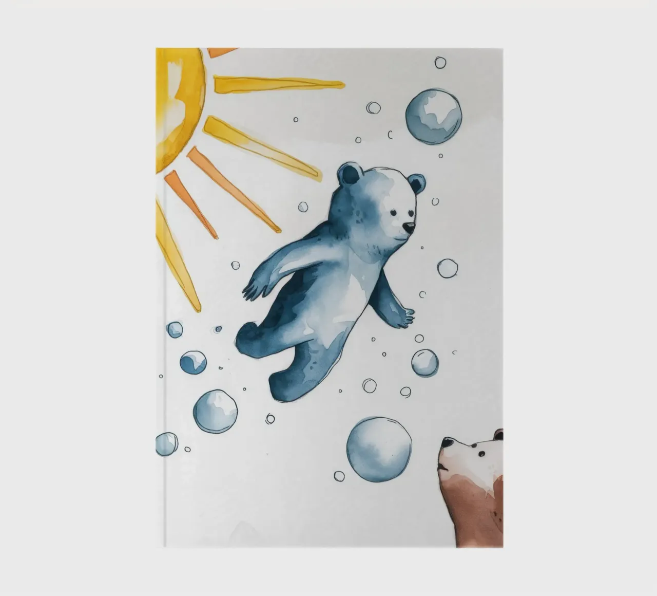 Euphoric Polar Dive notebook by Timeless Huse