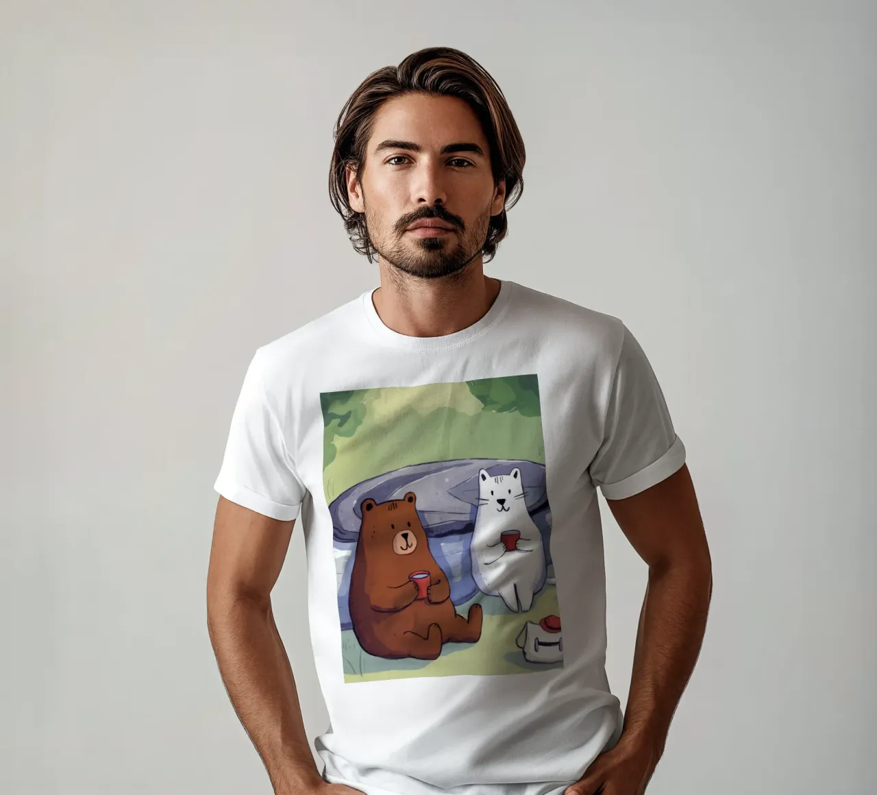 Companionship's Tranquility t-shirt by Timeless Huse