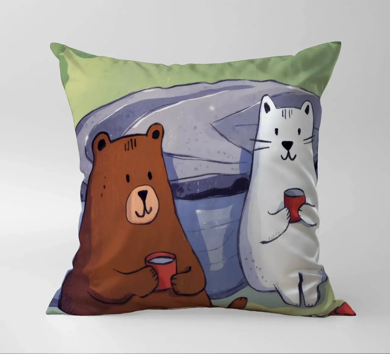 La tranquillità della compagnia cuscino da Timeless Huse