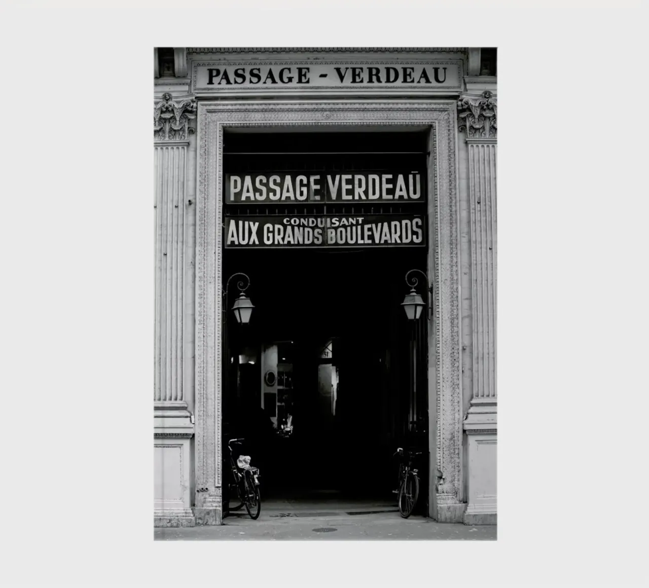 Passage Verdeau notebook by Magdalena Martin Photography
