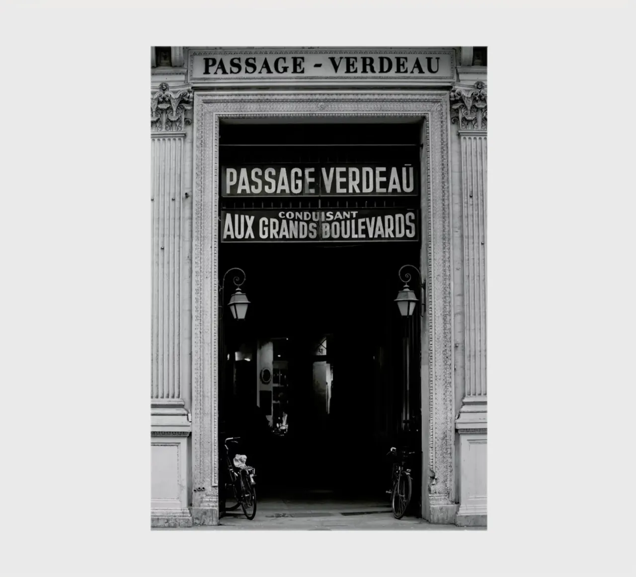 Passage Verdeau notebook by Magdalena Martin Photography
