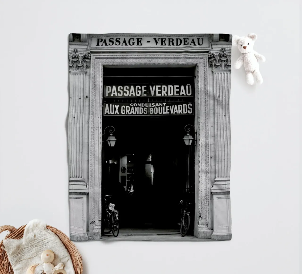 Passage Verdeau coperta in pile da Magdalena Martin Photography