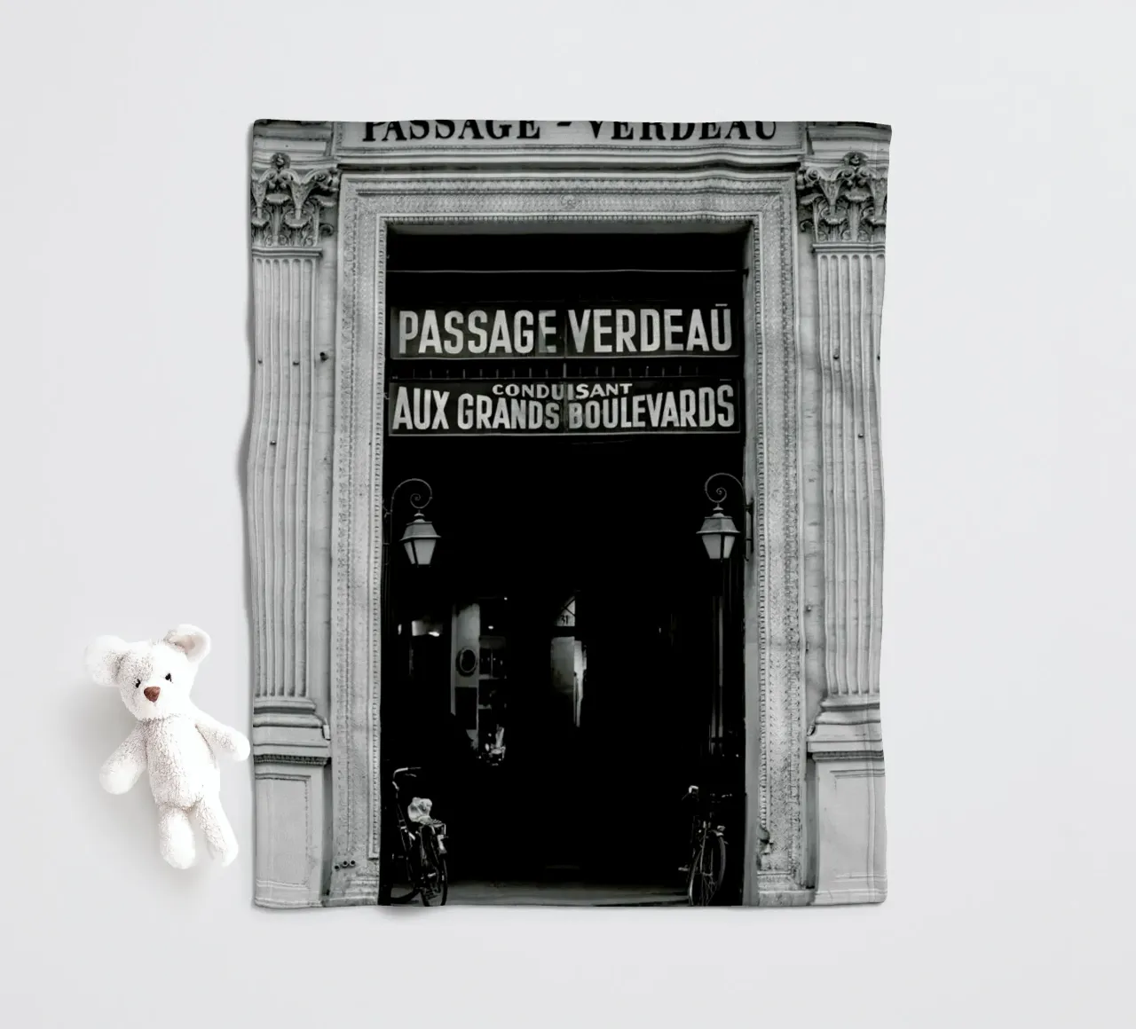 Passage Verdeau coperta in pile da Magdalena Martin Photography
