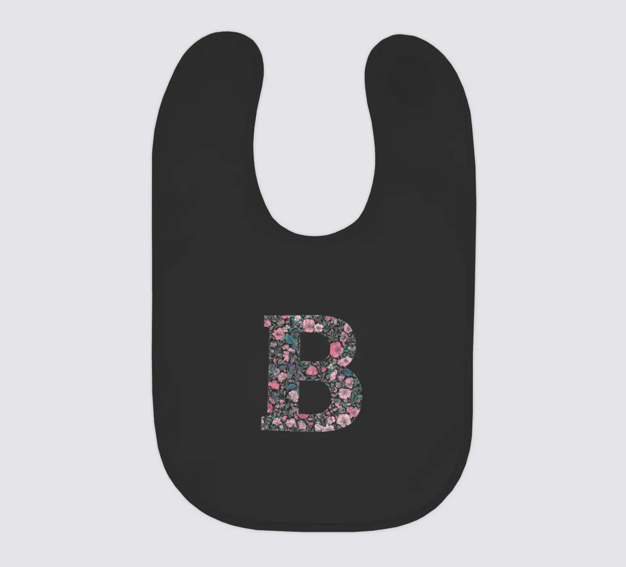 Floral B bavaglino da KidzStudio