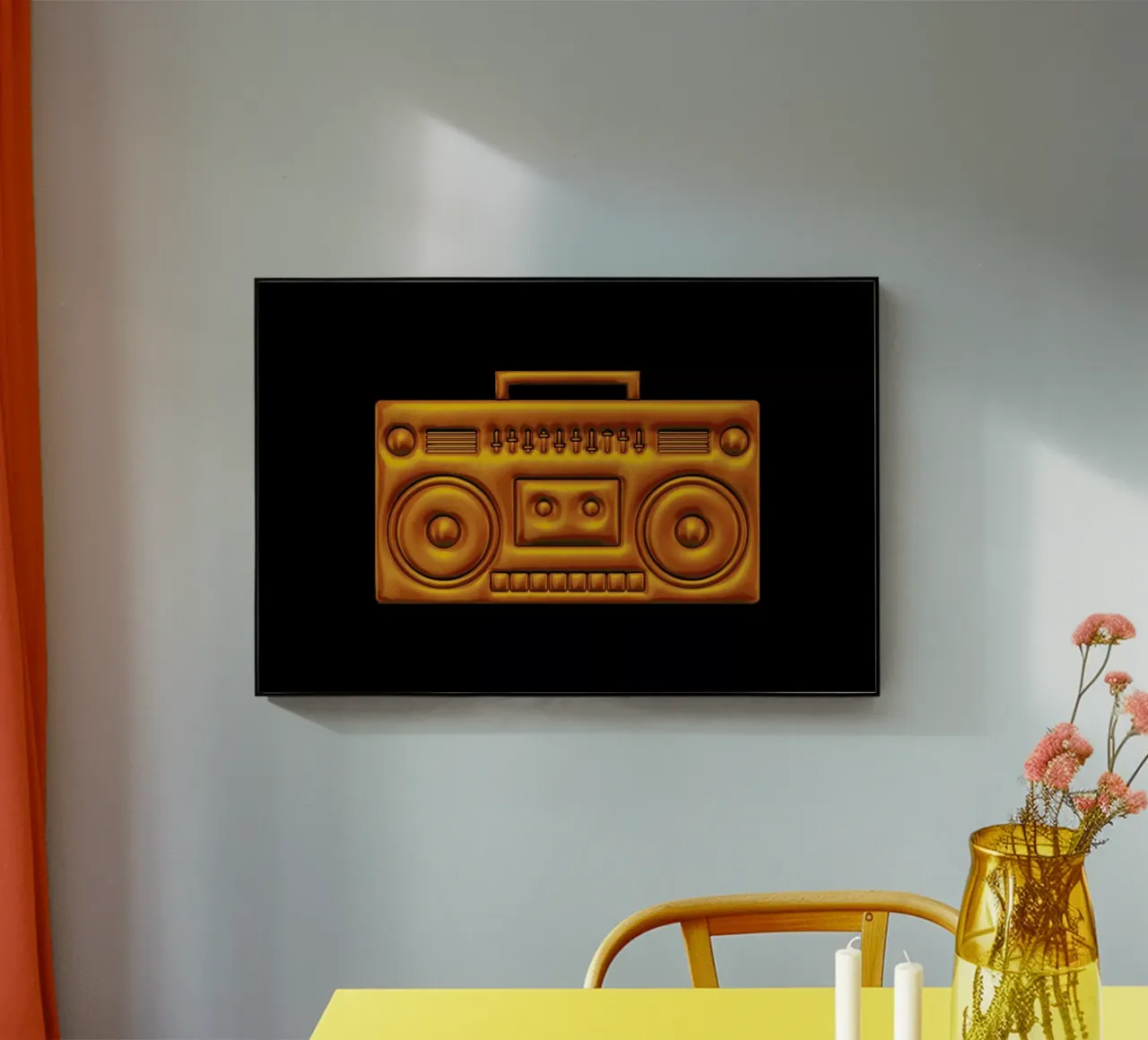 Boombox plexiglass da Octavian