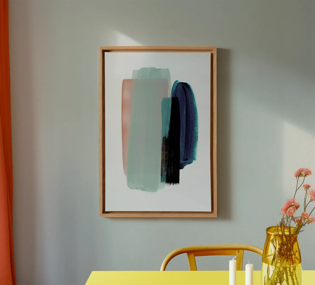 Minimalism 12 tela con Cornice a cassetta da IRIS LEHNHARDT FINE ART