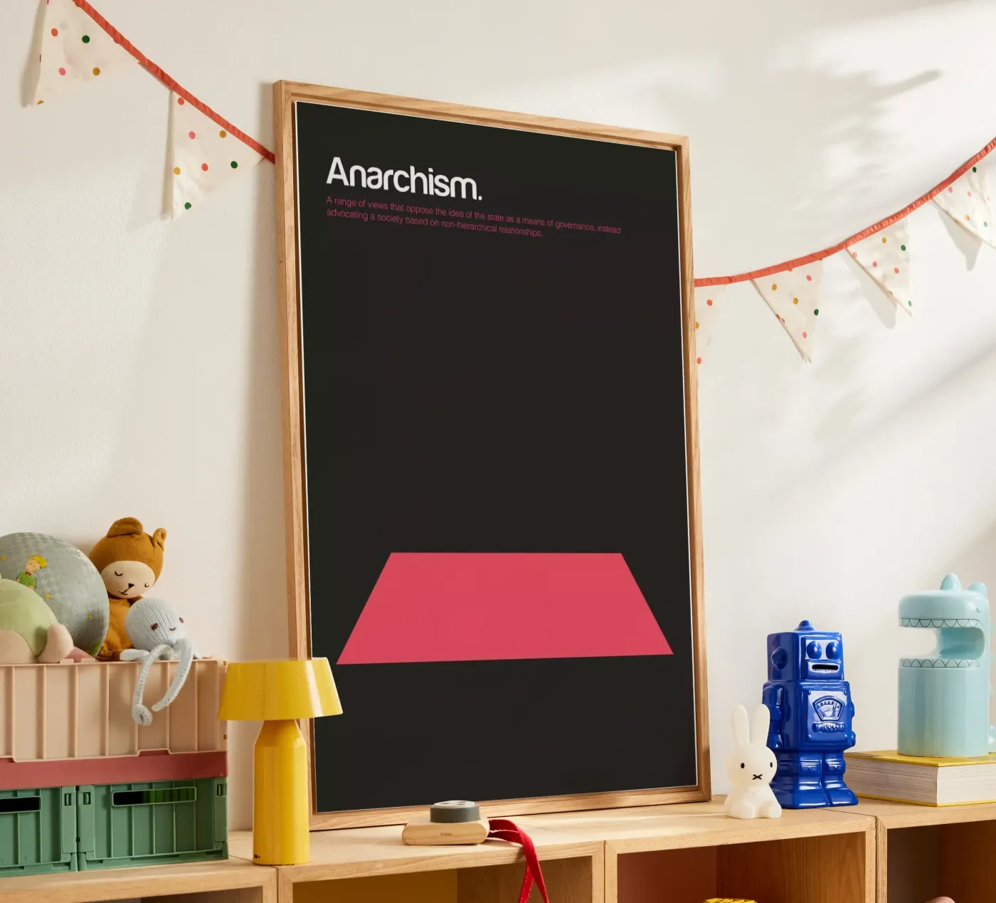 Anarchism plexiglas de Genís Carreras