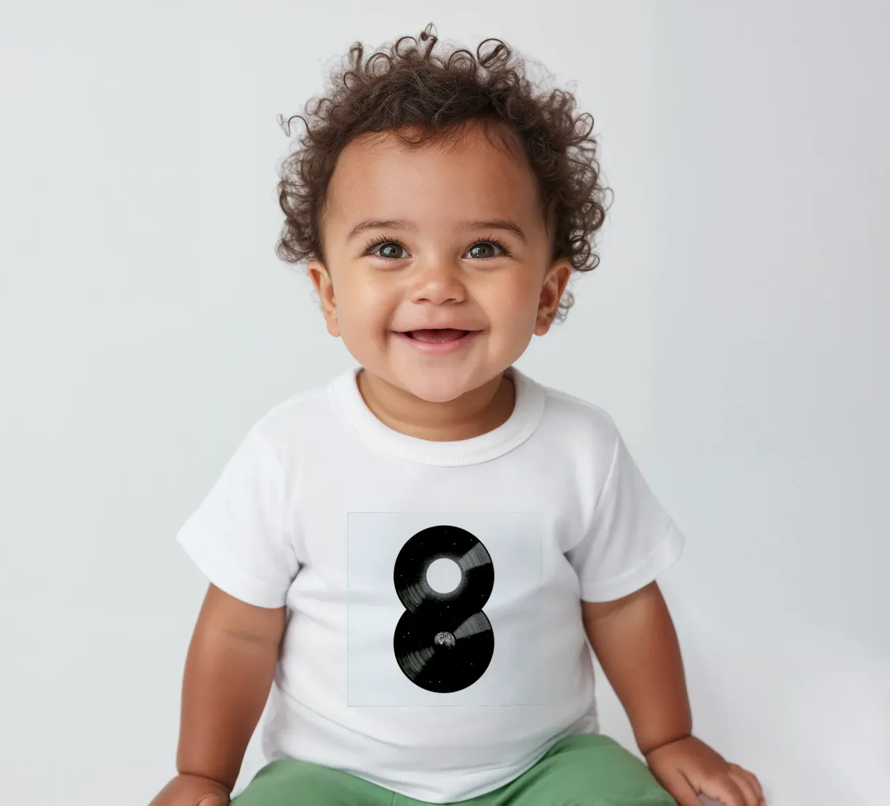 Sounds of the Galaxy 2 baby t-shirt by Chris Wharton