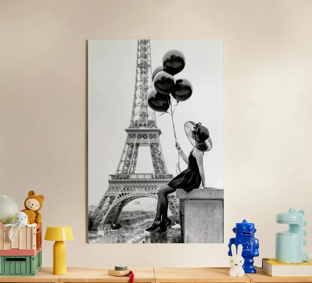 Black Balloons plexiglass da Magdalena Martin Photography