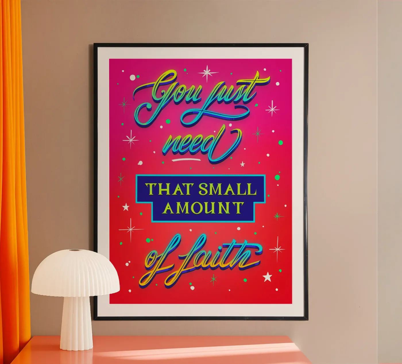 You just need poster da Glettering