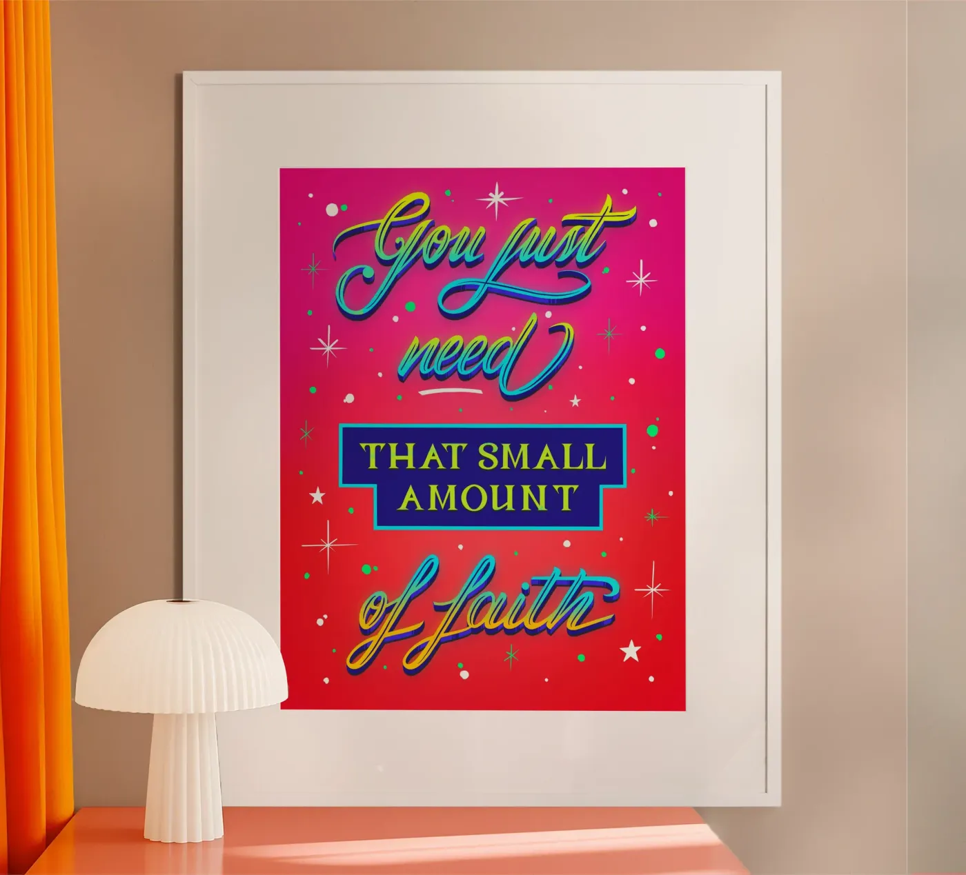 You just need poster da Glettering