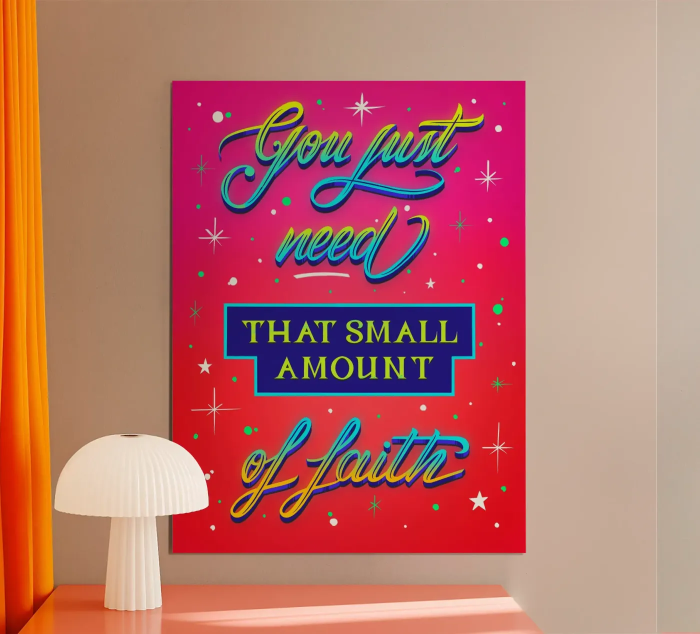 You just need poster da Glettering