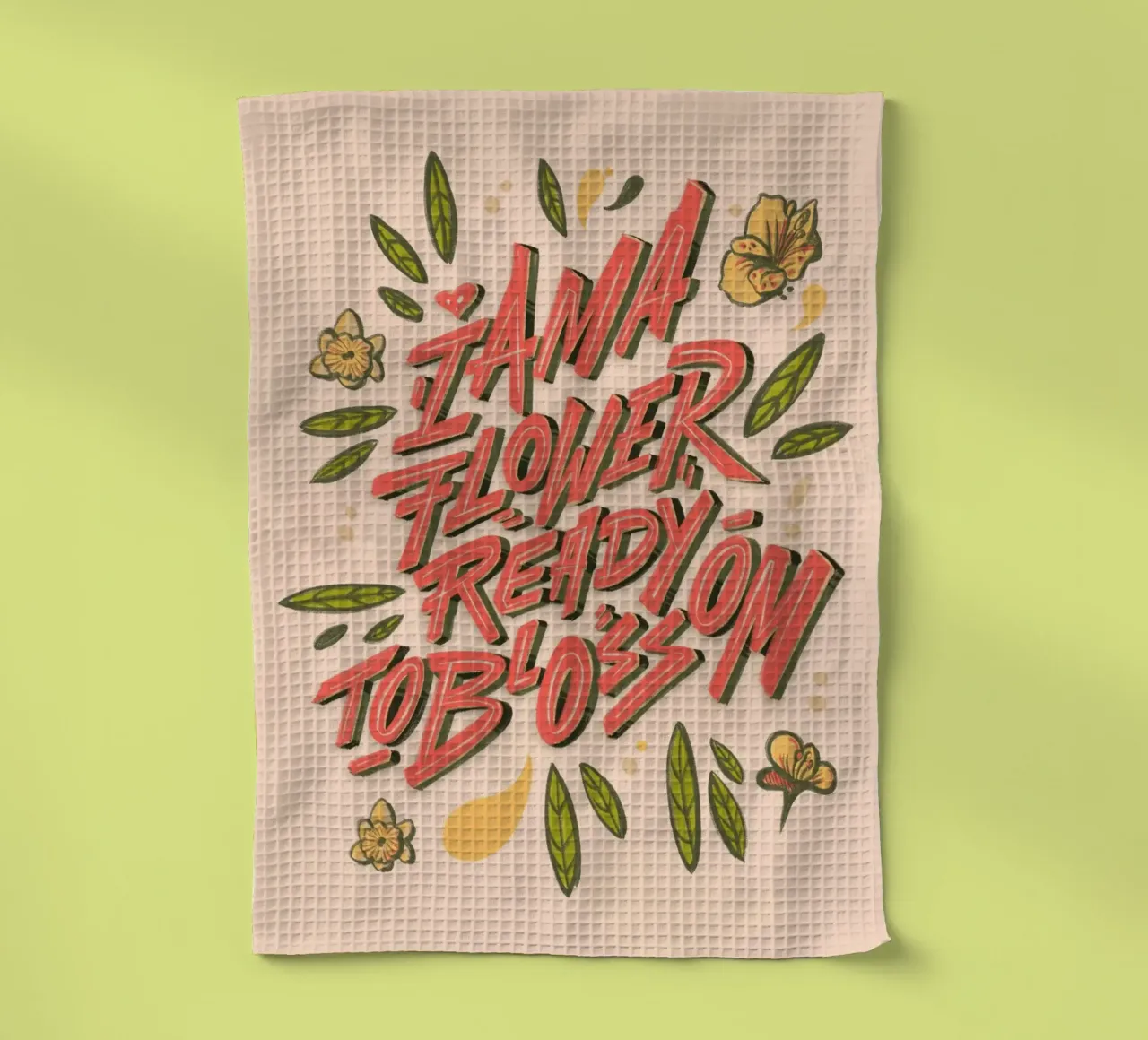 Ready to blossom paño de cocina de Glettering