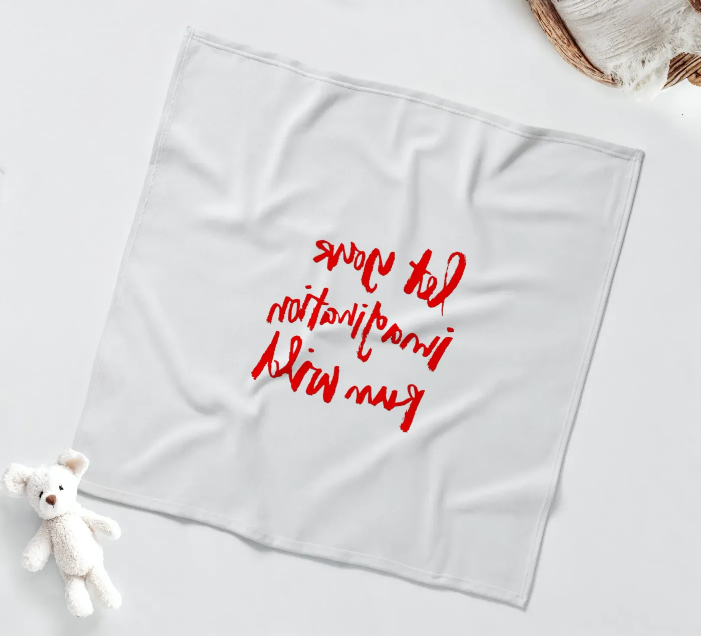 Imagination fleecedeken van Brushmeetspaper