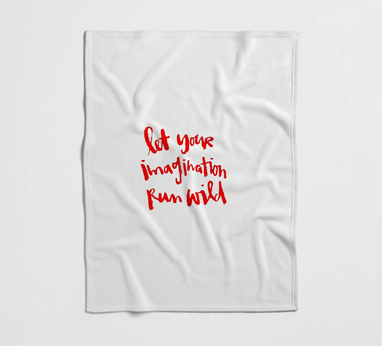 Imagination coperta in pile da Brushmeetspaper