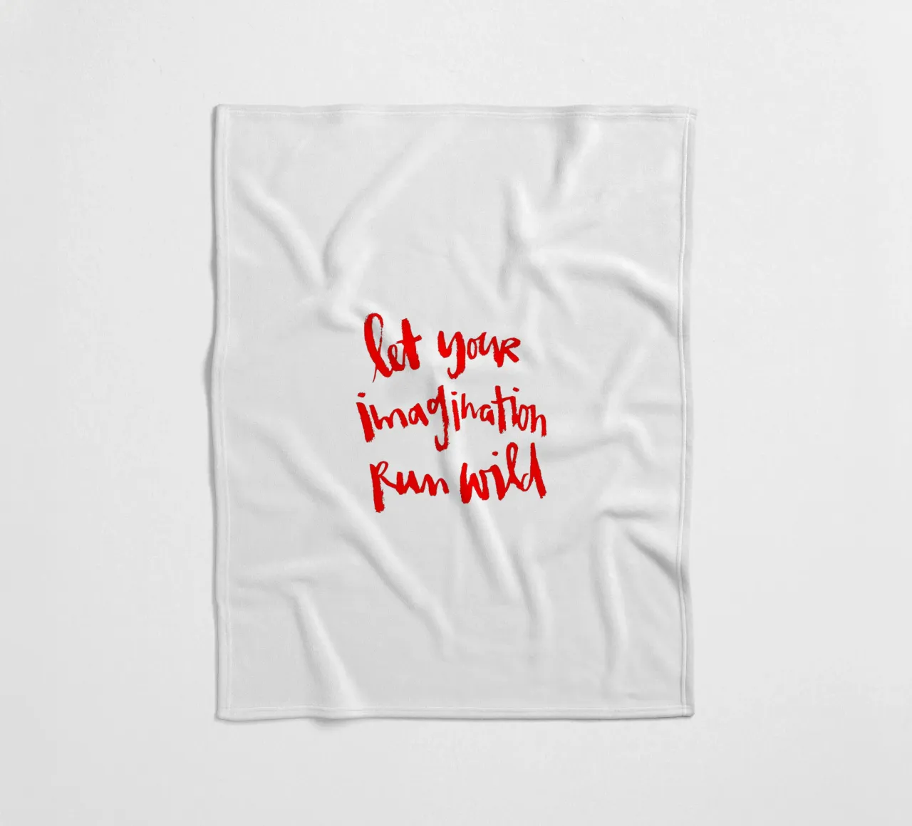 Imagination coperta in pile da Brushmeetspaper