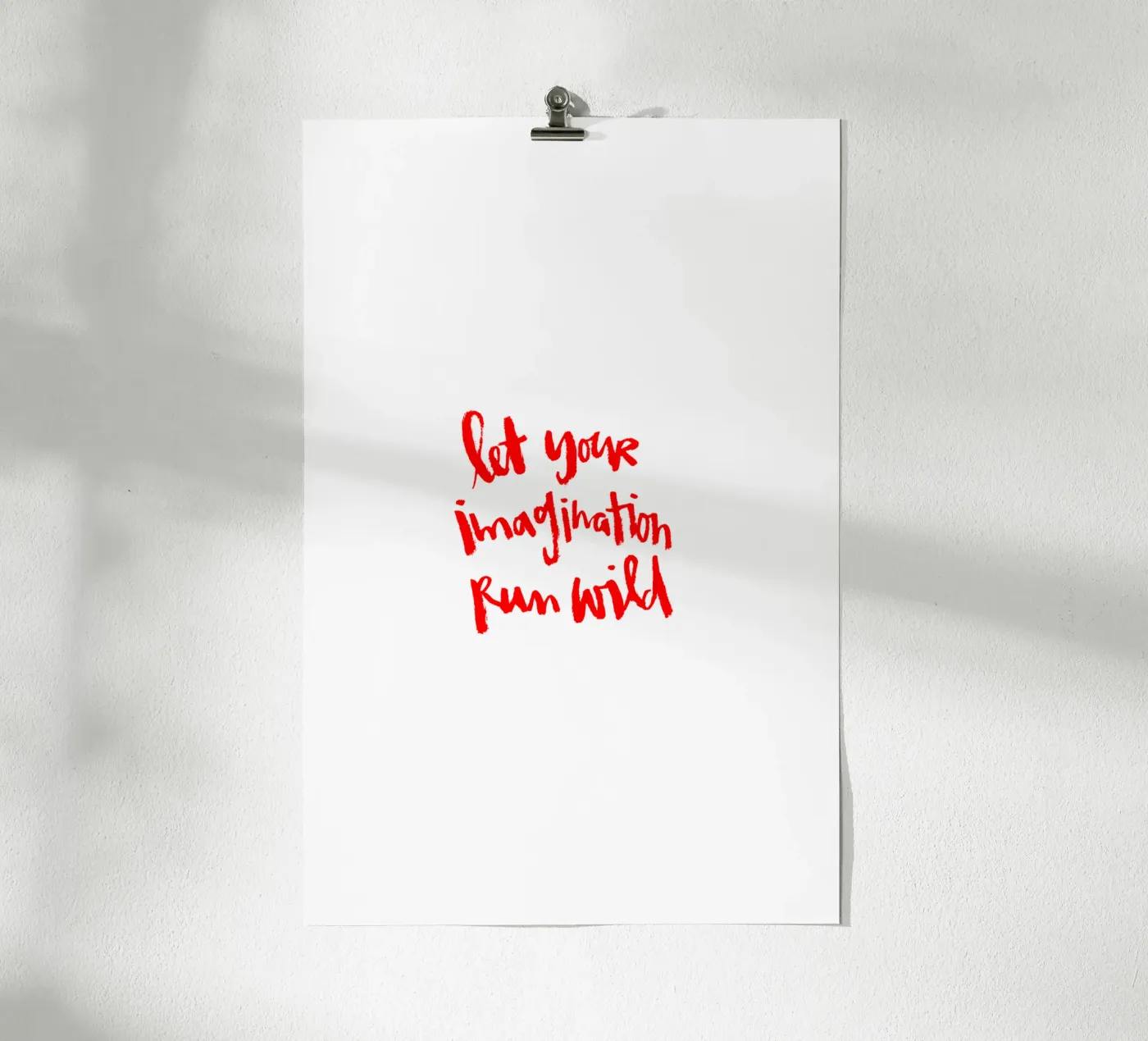 Imagination Poster von Brushmeetspaper