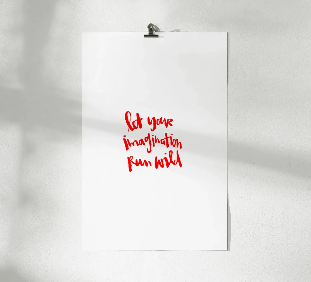 Imagination poster da Brushmeetspaper