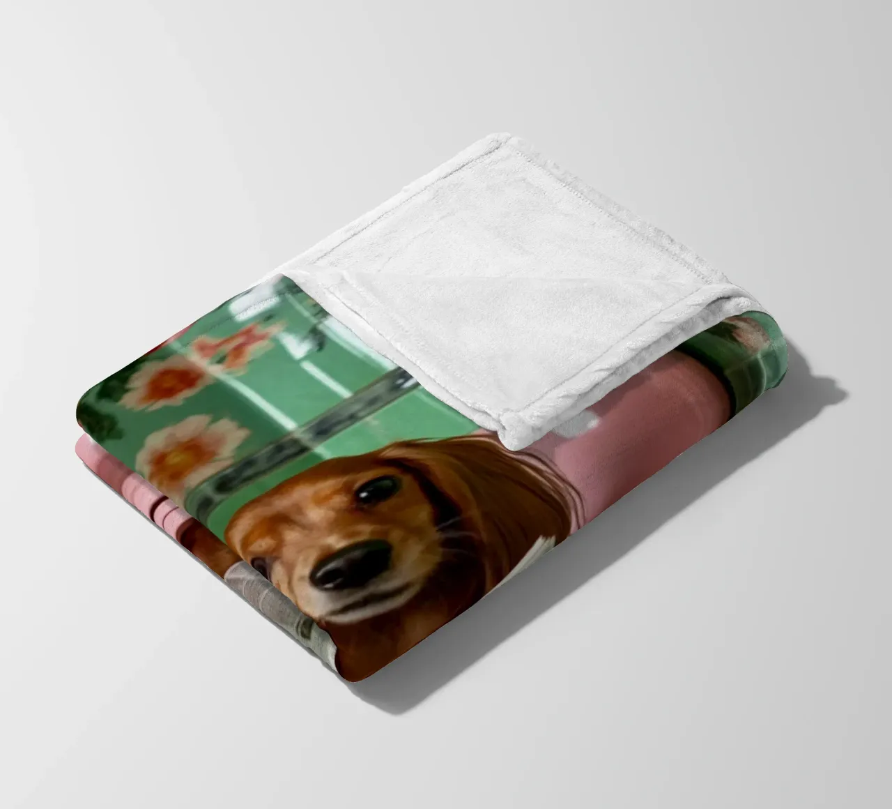 Dackel liest Zeitung coperta in pile da NORDLICHT DESIGNS