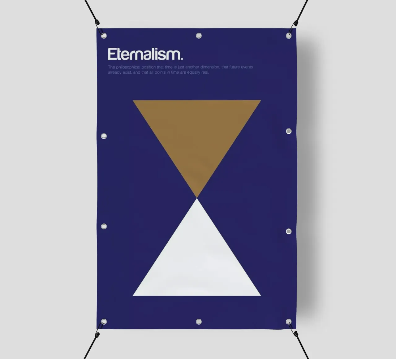 Eternalism telo in pvc da Genís Carreras