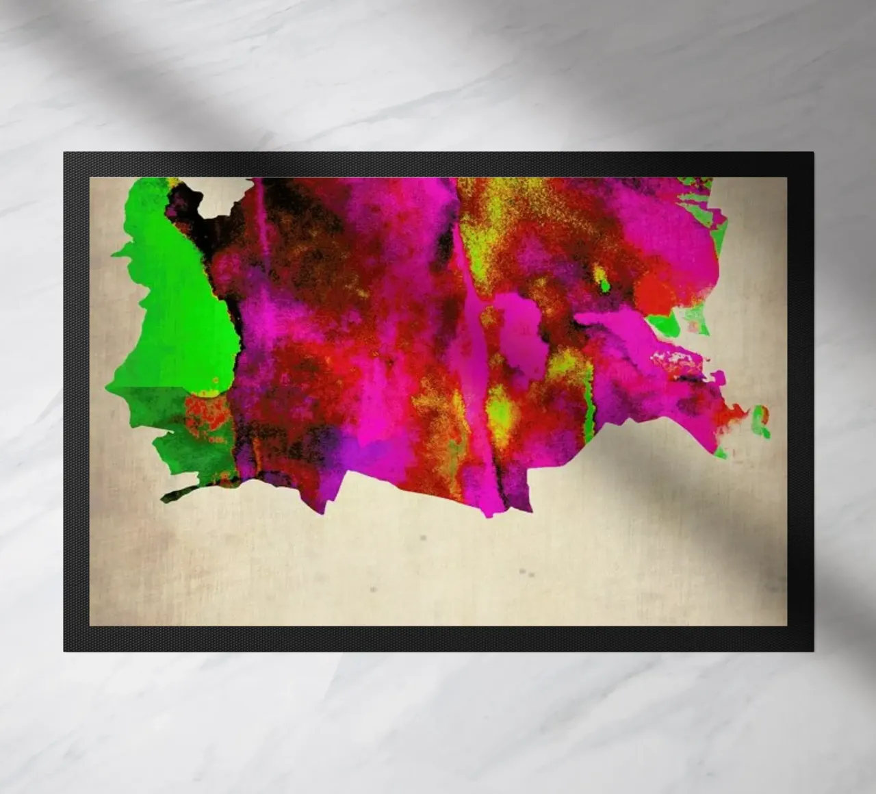 Vienna Watercolor Map zerbino da Naxart