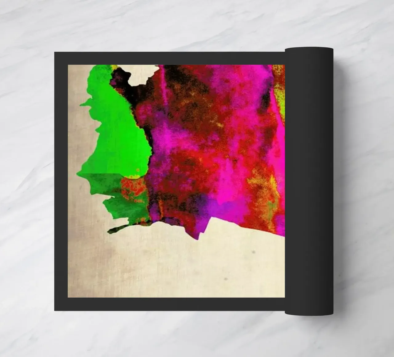 Vienna Watercolor Map zerbino da Naxart