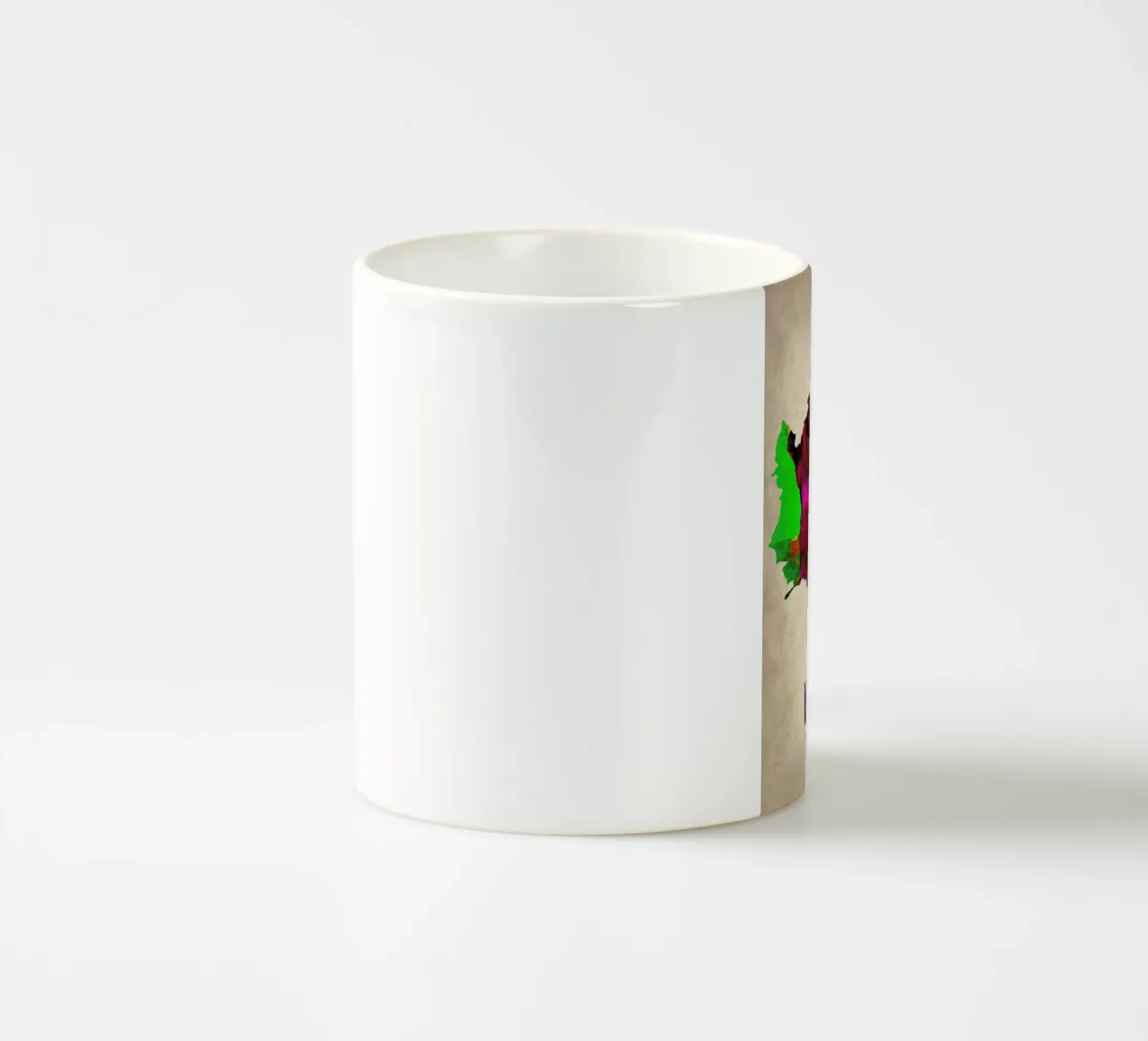 Vienna Watercolor Map tazza in ceramica da Naxart