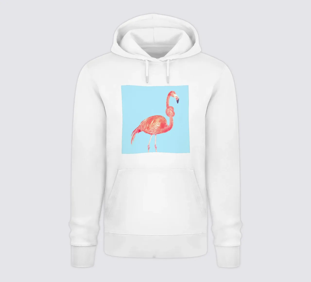 Flamingo with a Big Problem felpa con cappuccio da suckertom