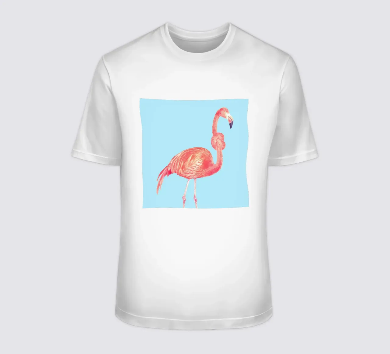 Flamingo with a Big Problem t-shirt da suckertom