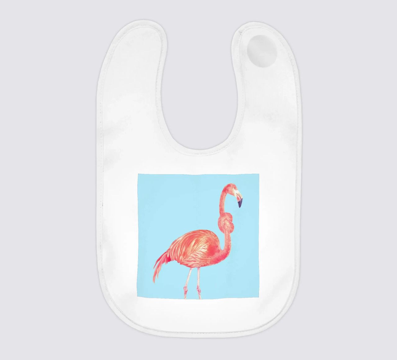 Flamingo with a Big Problem bavaglino da suckertom