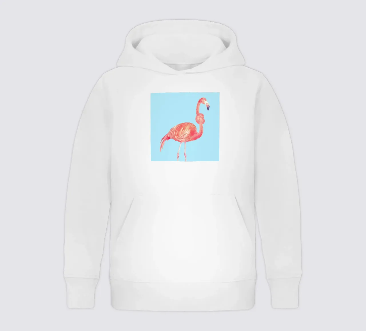 Flamingo with a Big Problem felpa bambino con cappuccio da suckertom