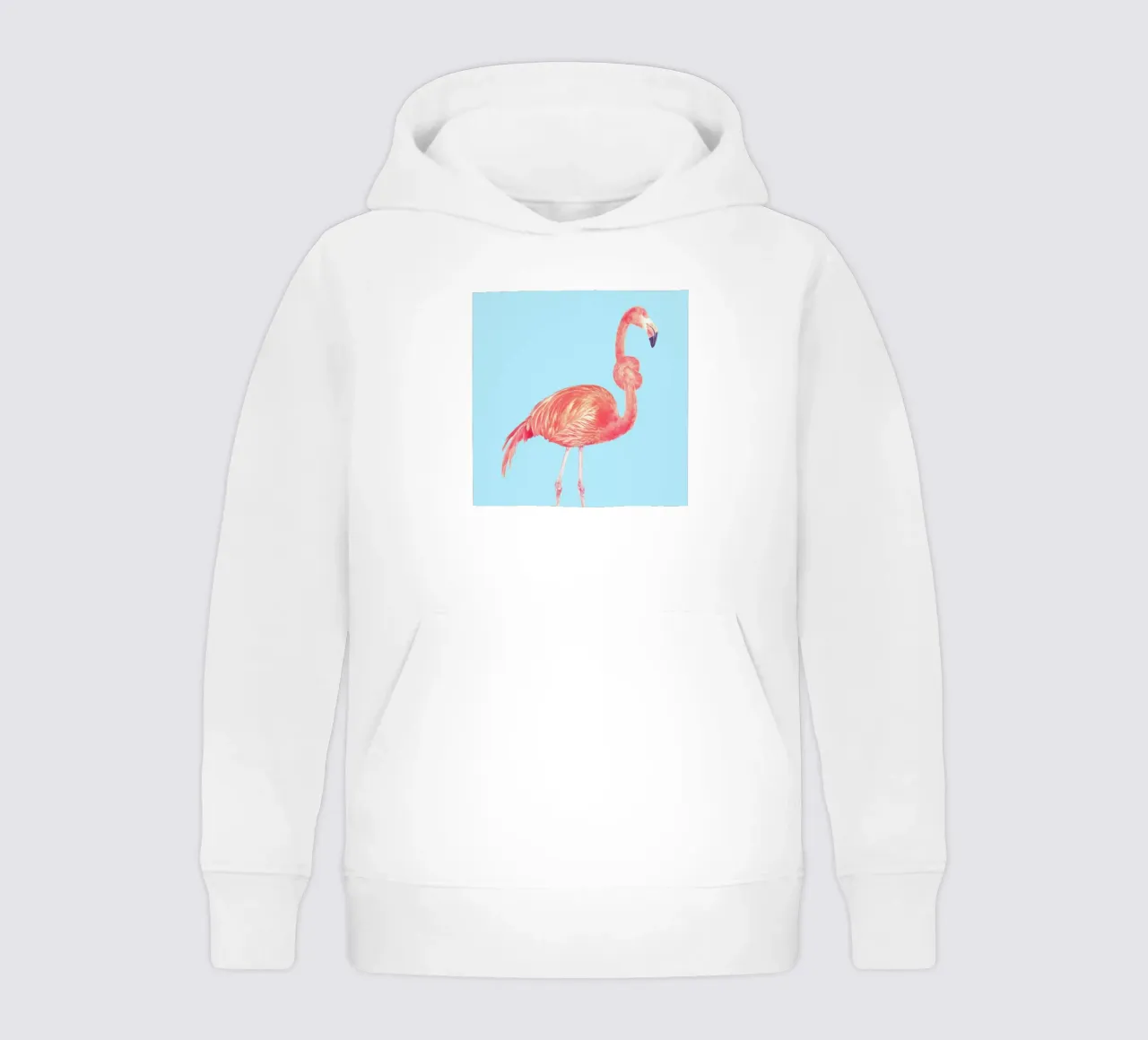 Flamingo with a Big Problem felpa bambino con cappuccio da suckertom