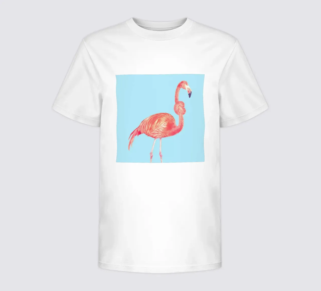 Flamingo with a Big Problem t-shirt bambini da suckertom