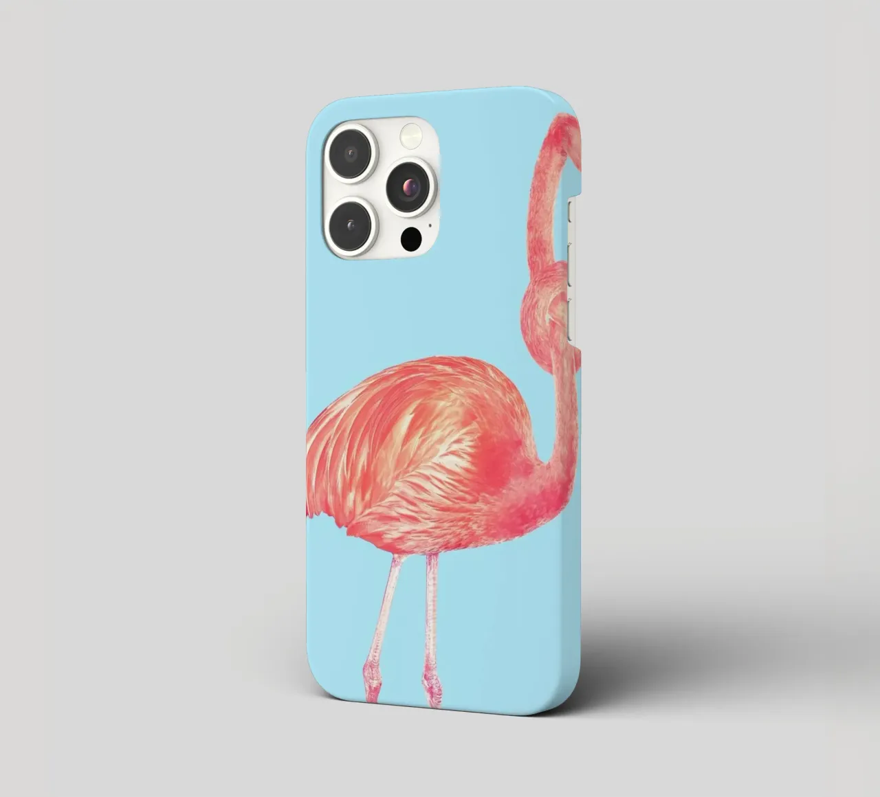Flamingo with a Big Problem cover iphone da suckertom