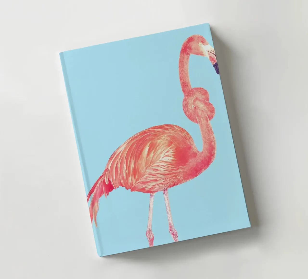 Flamingo with a Big Problem notebook by suckertom