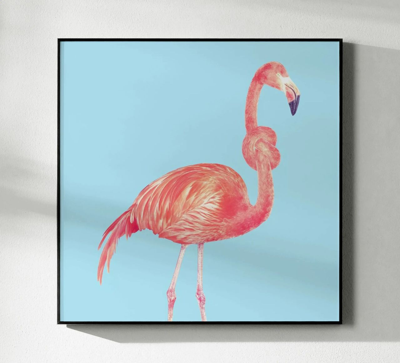 Flamingo with a Big Problem plexiglass da suckertom