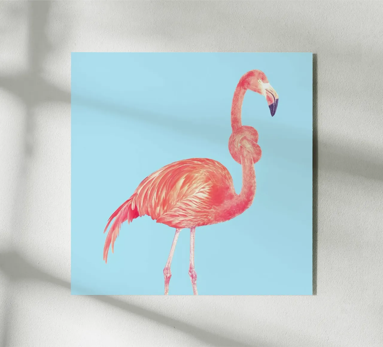 Flamingo with a Big Problem plexiglas de suckertom