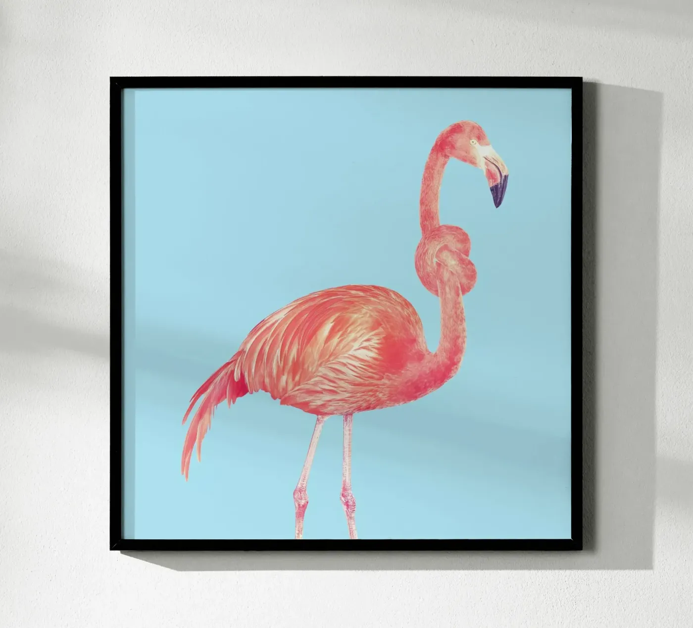 Flamingo with a Big Problem poster da suckertom