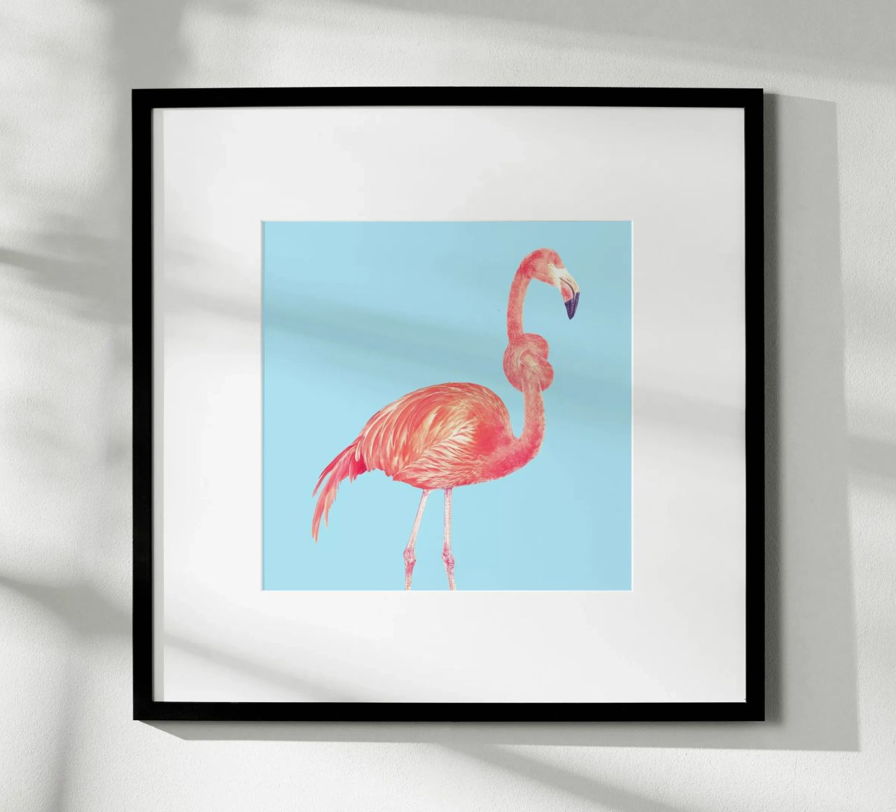 Flamingo with a Big Problem Poster von suckertom