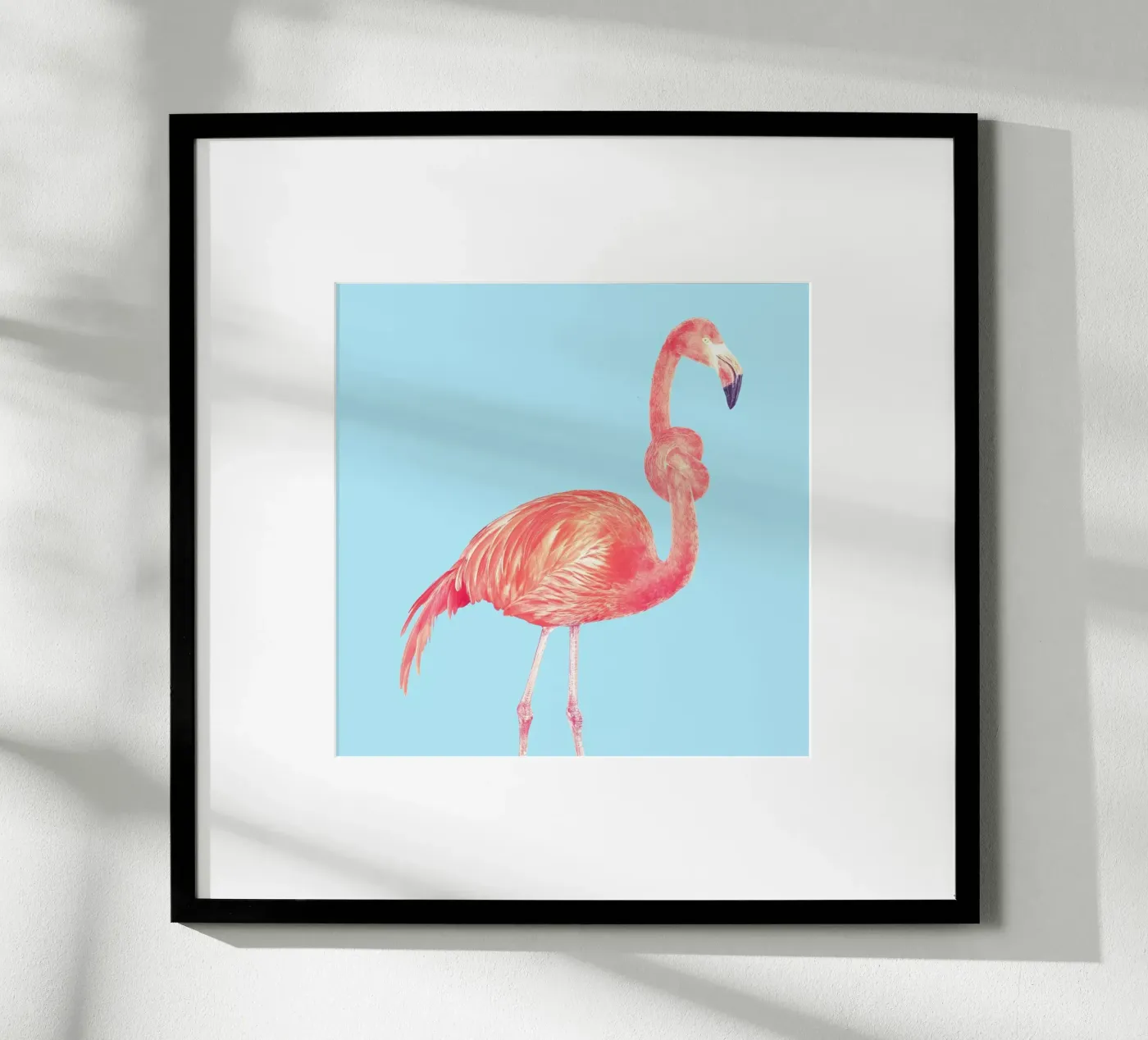 Flamingo with a Big Problem poster da suckertom