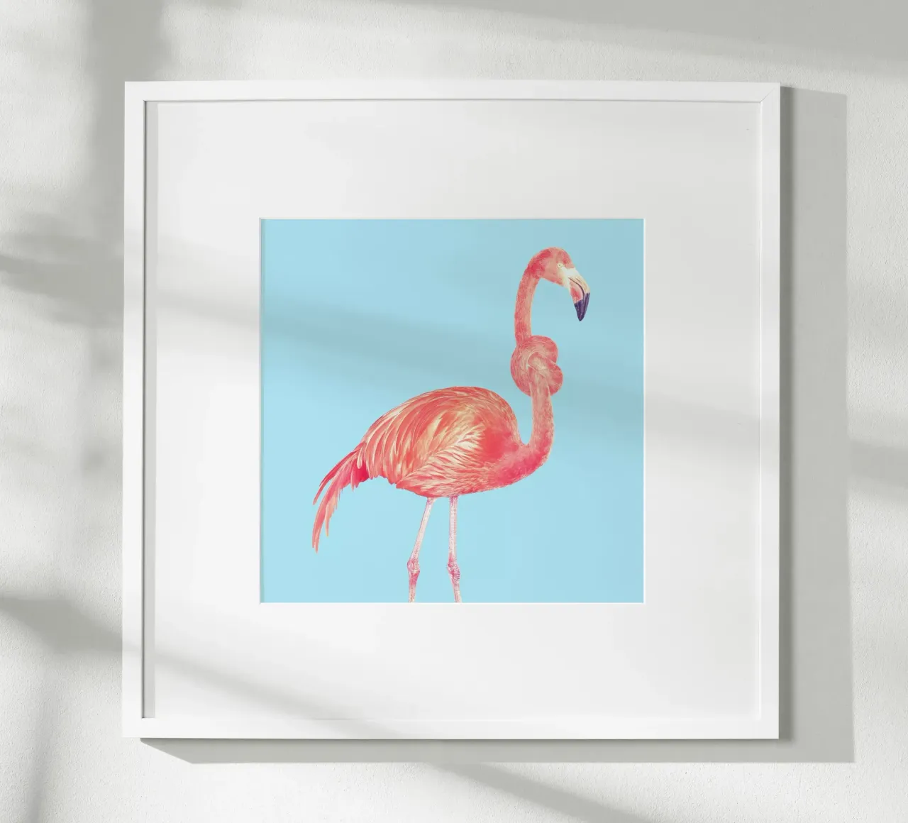 Flamingo with a Big Problem hahnemühle van suckertom