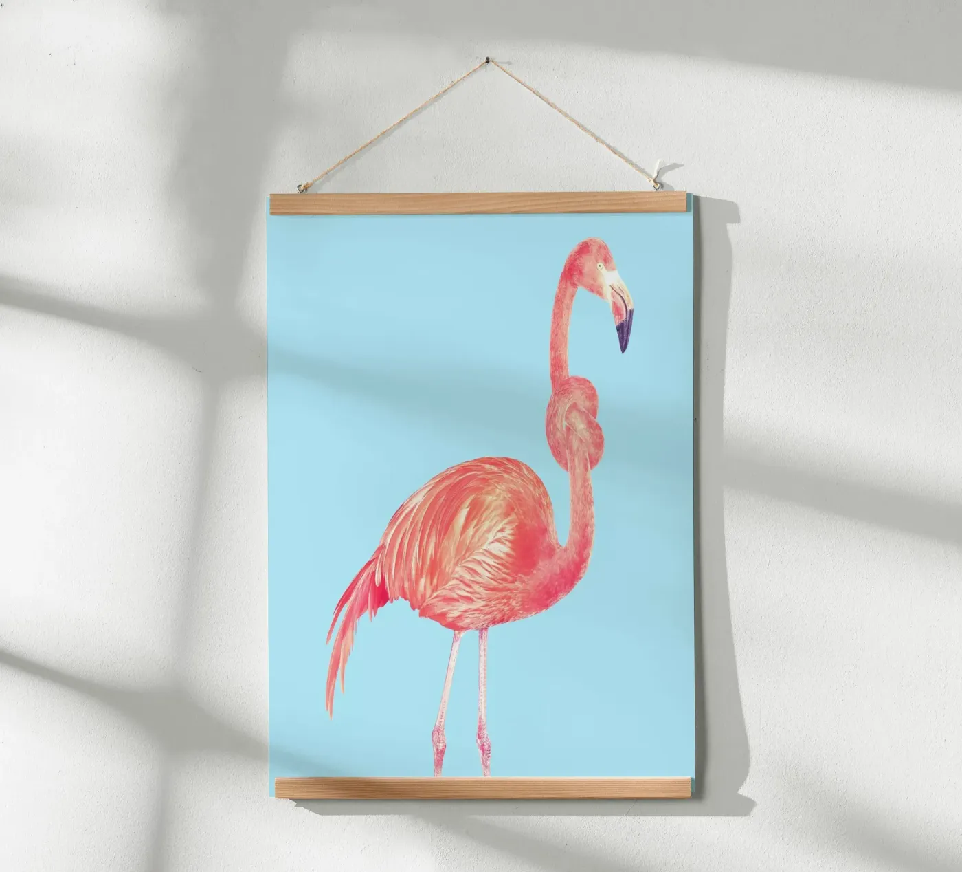 Flamingo with a Big Problem poster da suckertom