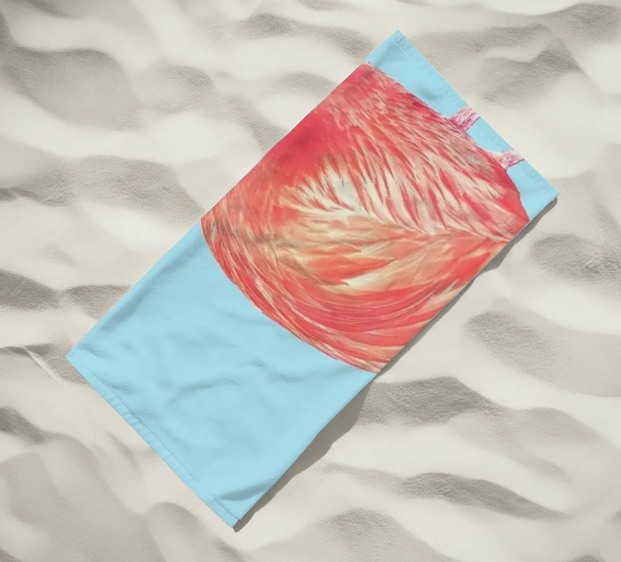 Flamingo with a Big Problem telo mare da suckertom