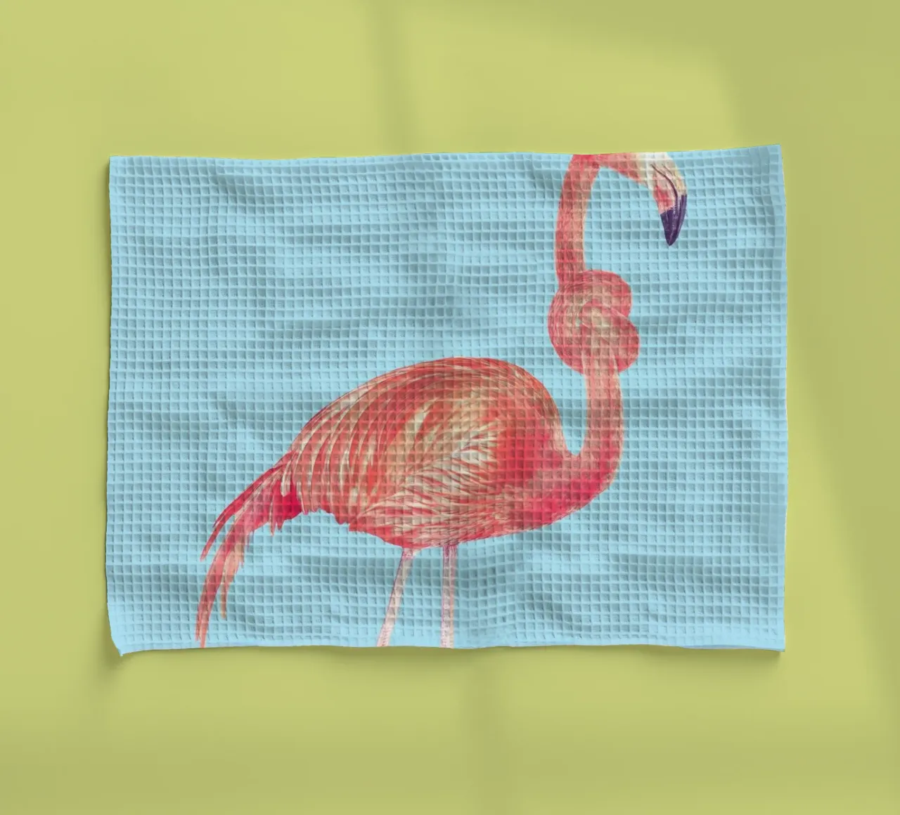 Flamingo with a Big Problem canovaccio da cucina da suckertom